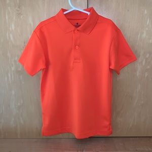 Chaps Youth Orange Golf Shirt